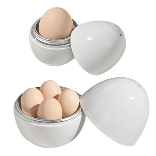 Microwave Egg Boiler Microwavable Egg Poacher Cooking Kitchen Tool Quick