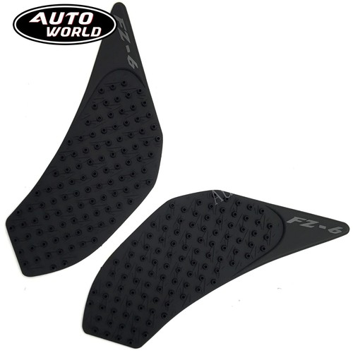 Fuel Gas Tank Side Pads Stickers for Yamaha FZ6 FZ-6N FZ-6S 2006 - 2010 2007 - Picture 2 of 4