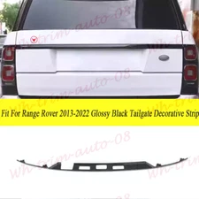 Suitable For Range Rover 2013-2021 2022 Glossy Black Tailgate Decorative Strip