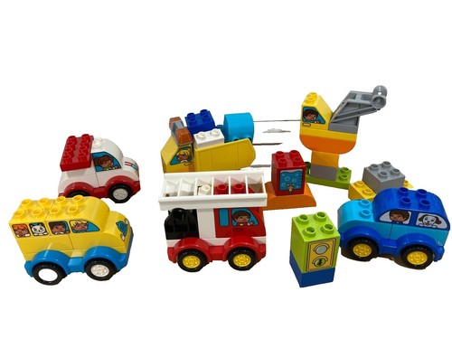 LEGO DUPLO 2621 Motorbike Transporter Parts Car 2218c03pb01