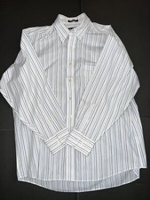 CHAPS MEN'S DRESS SHIRTS COTTON BLEND CHEST POCKET MULTI COLOR-SZ- 17- 32/33