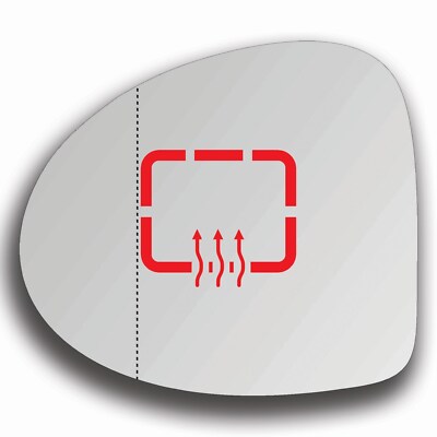 Asphärisch Links Beheizbar für Renault Symbol 2008 - 2013