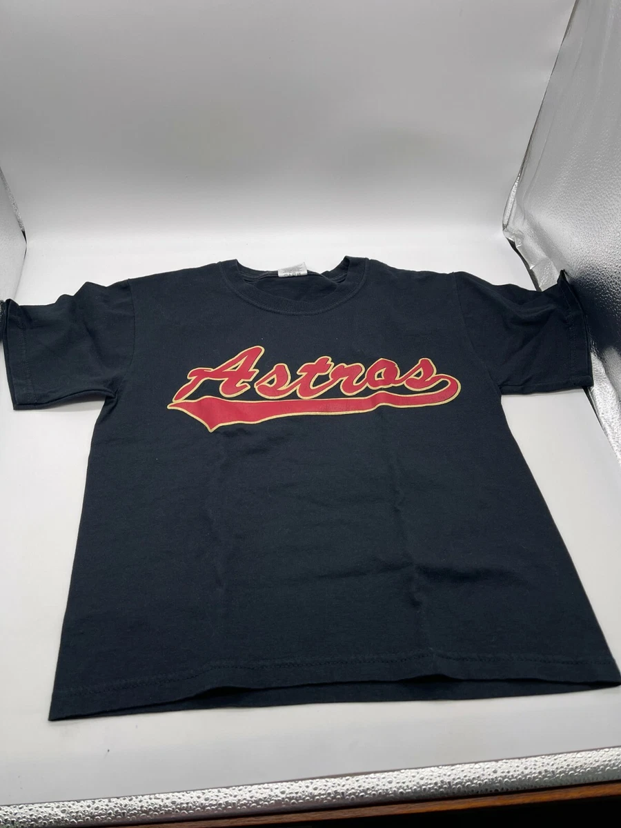 Houston Astros Jerzees Youth Shirt - Size Medium (thompson back)