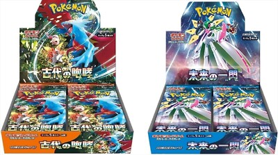 Pokemon Card Ancient Roar & Future Flash Booster Box set