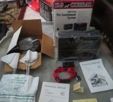 K-9 Corral Solid State Pet Containment System NIB