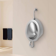 Smart Automatic Wall Mount Male Bathroom Urinal Sensor Flush Urinal Flusher