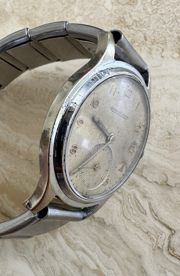 Rare Jeager-LeCoultre 1940s Manual Wind Vintage Watch image 6