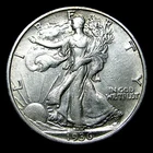 1936-S Walking Liberty Half Dollar Silver ---- Stunning Coin ---- #145Z