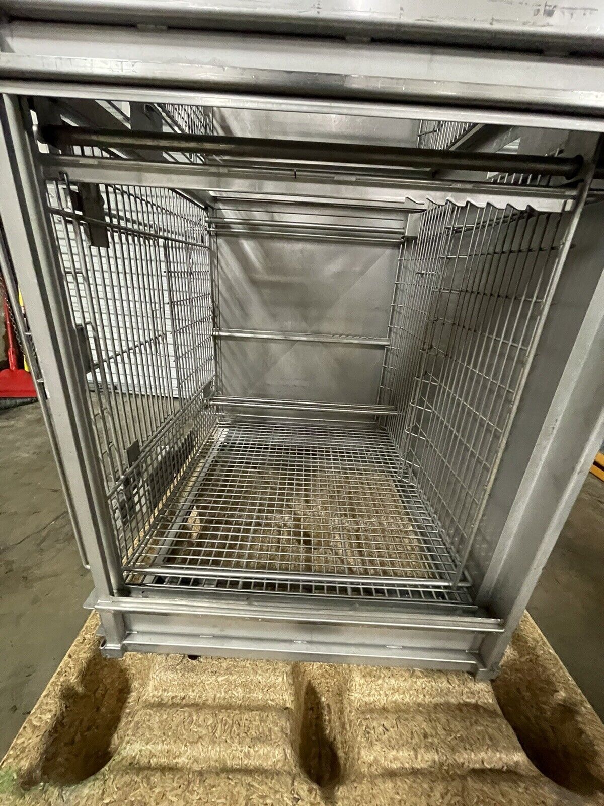 Allentown Caging Stainless Steel Lab Vet Crate Large Dog Animal Cage 35