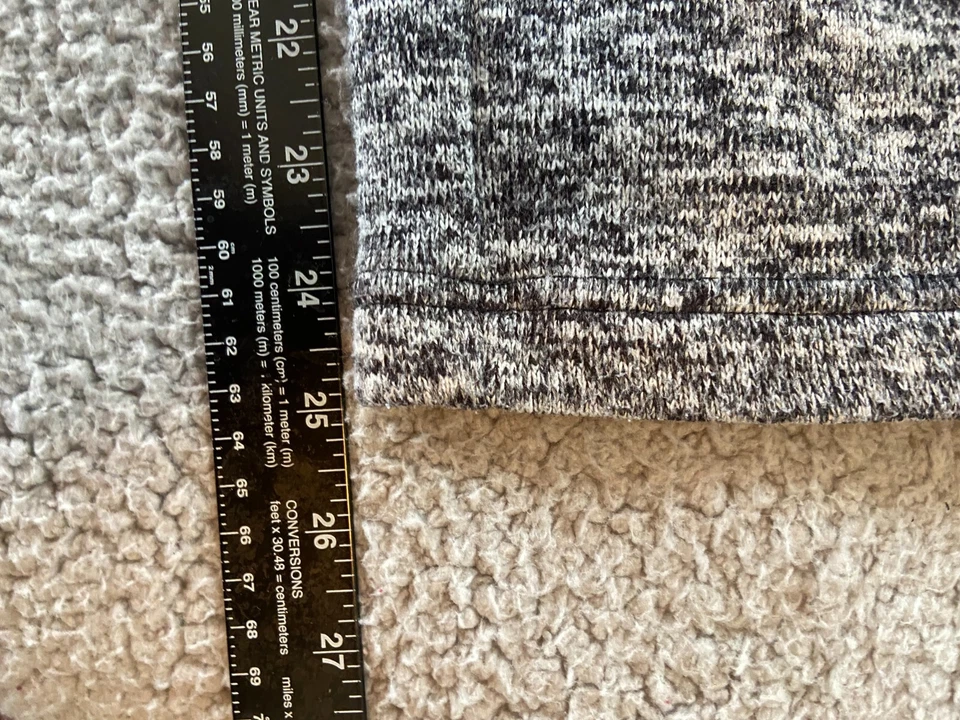 Pantalones deportivos Crazy 8 gris jaspeado para niños talla L 10-12 con cordón pierna recta Foto 2 de 4