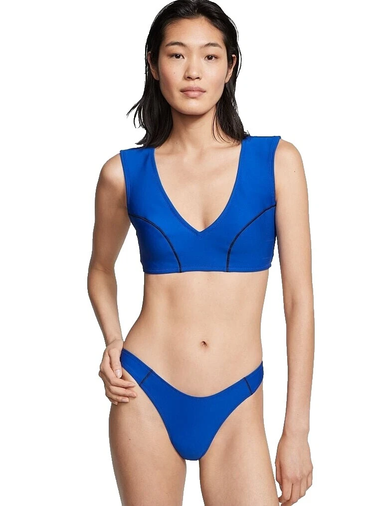 Por Top Victoria's Secret sólido traje de baño para mujeres