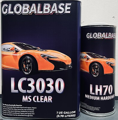 #ad #ad Clear Coat 2K Acrylic Urethane Global Base 4:1 Gallon Clearcoat Medium Kit $71.50
