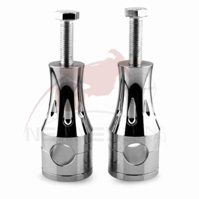 HandleBar Fat Bar Mount Clamps Risers Adaptor 7/8 To 11/8 Dirt - Foto 3