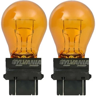Sylvania Basic 3057A 27/6.7W Deux Ampoules Avant Signal Remplacement Adapté US - Photo 1/4