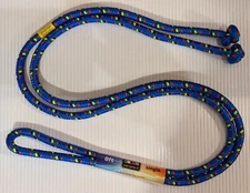 C8RB - Royal Blue Confetti 8' Single Jump Rope, by Just Jump It - For Ages 5+