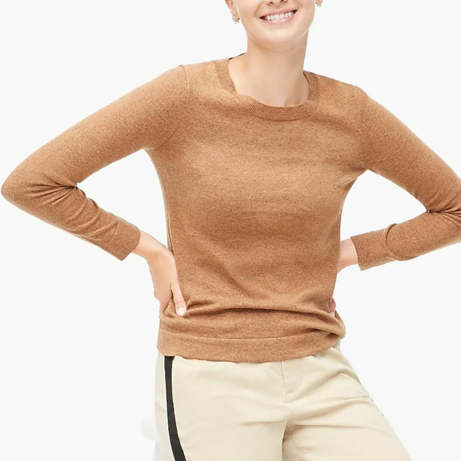 J. Crew Cotton-wool Teddie sweater Size 