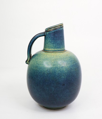 Lovely Blue Ceramic Vase Gunnar Nylund Rörstrand - Mid century Vintage - Picture 4 of 6