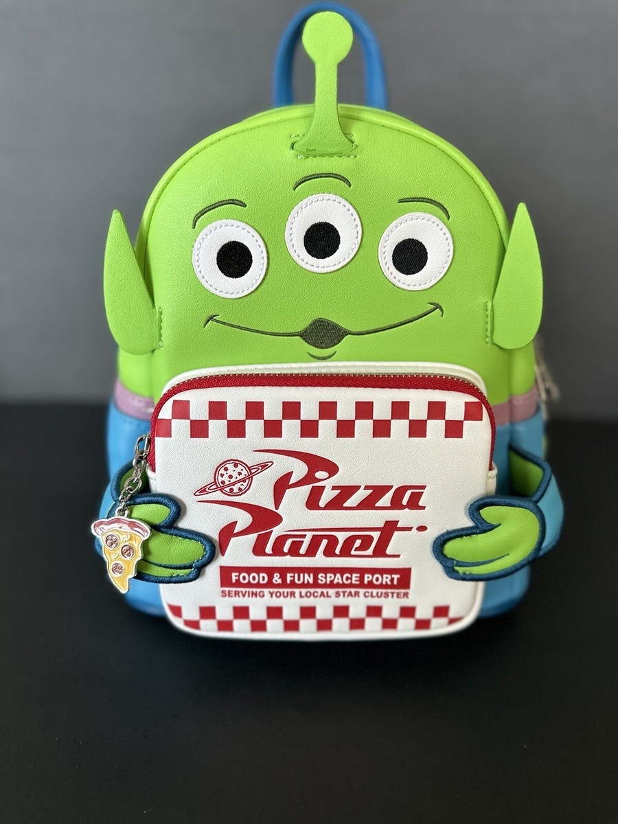 NEW Loungefly Disney Toy Story Alien Mini Backpack & Wallet FREE