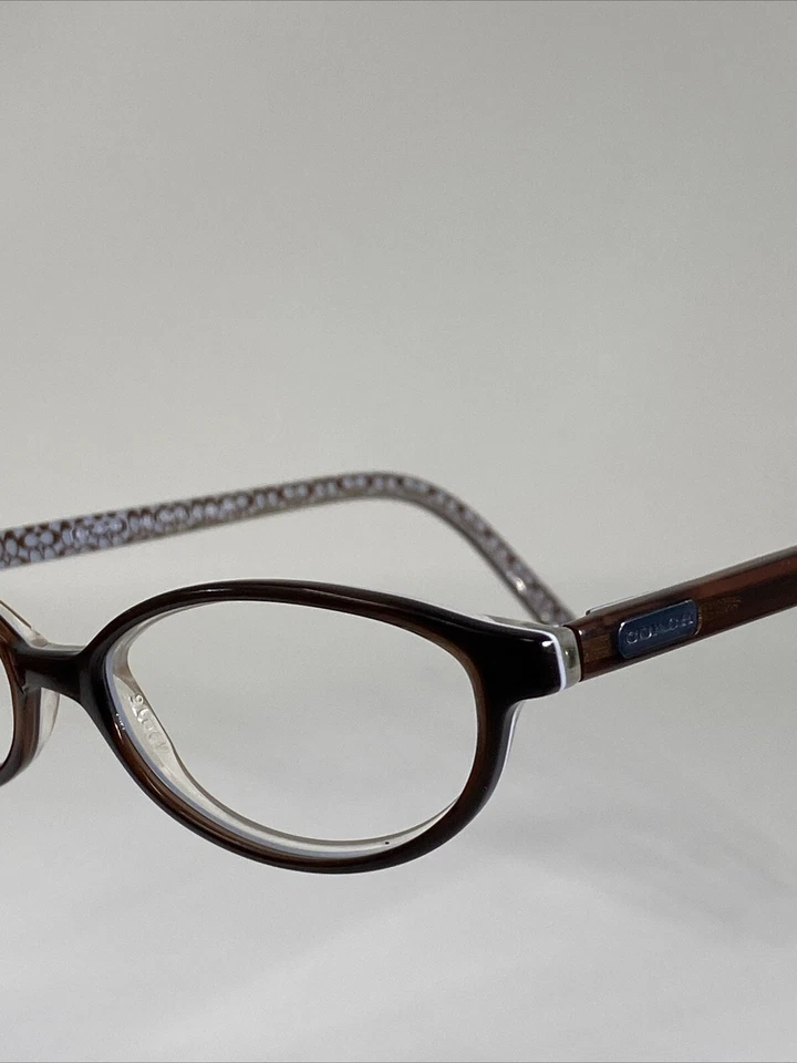 Marco de gafas marrón/azul COACH NEW YORK “MELISSA” 516 49-16-135 Foto 4 de 4