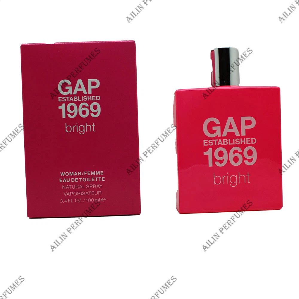 GAP ESTABLISHED 1969 BRIGHT by GAP 3.4 oz (100 ml) eau de toilette spray  women