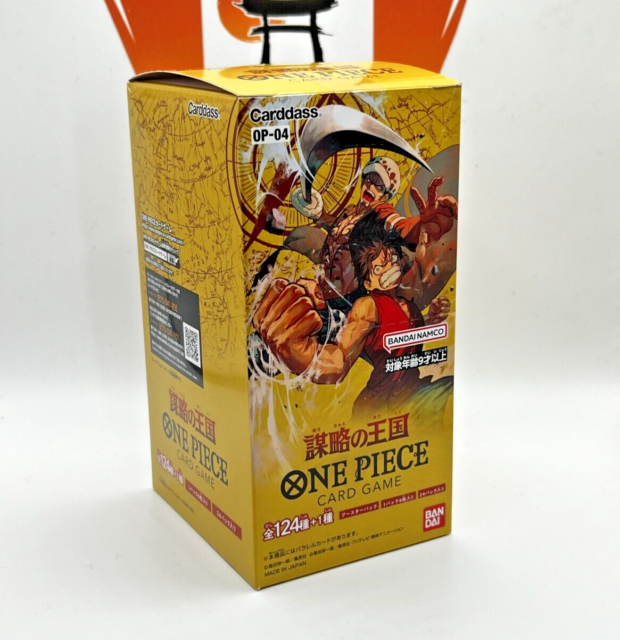 One Piece Card Game OP-04 Kingdom of Intrigues Booster Box JAP Ready to Ship