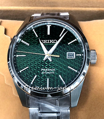 SEIKO PRESAGE SARX079 Prestige Line Metal Band Green Sharp SEIKO PRESAGE SARX079 Prestige Line Metal Band Green Sharp