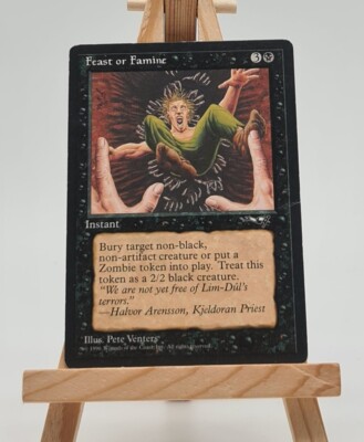 Feast or Famine (M.2)  Alliances Magic Karte englisch (Um Leben und Tod (M.2)