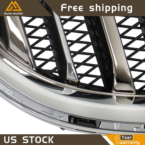 Front Upper Bumper Grill Grille Chrome Black Plastic For 2013-2017 Buick Enclave - Bild 8 von 12