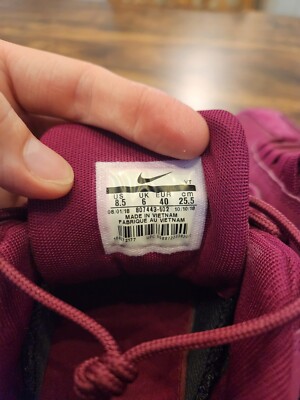 NIKE Air Max 95 Premium 'True Berry' Purple Bordeaux 807443