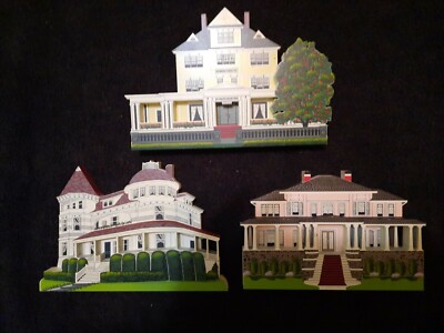  3 Sheila Collectibles:  WINDMERE HOTEL AMBERG COTTAGE, ANN COTTAGE, CAPE MAY NJ