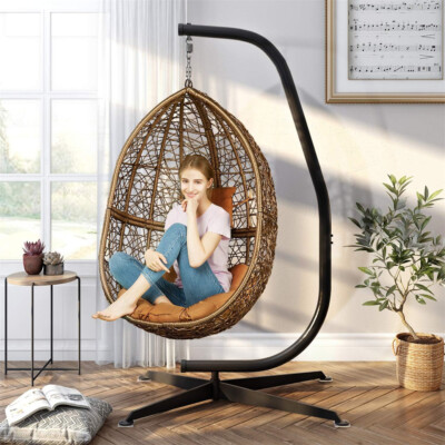 215cm Tall Steel Swing Chair Stand Hanging Chair Base Swing