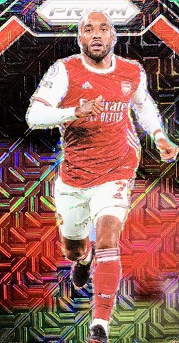 2020-21 Prizm Premier League Alexandre Lacazatte GREEN MOJO PRIZM REWARDS SSP π - Picture 2 of 12