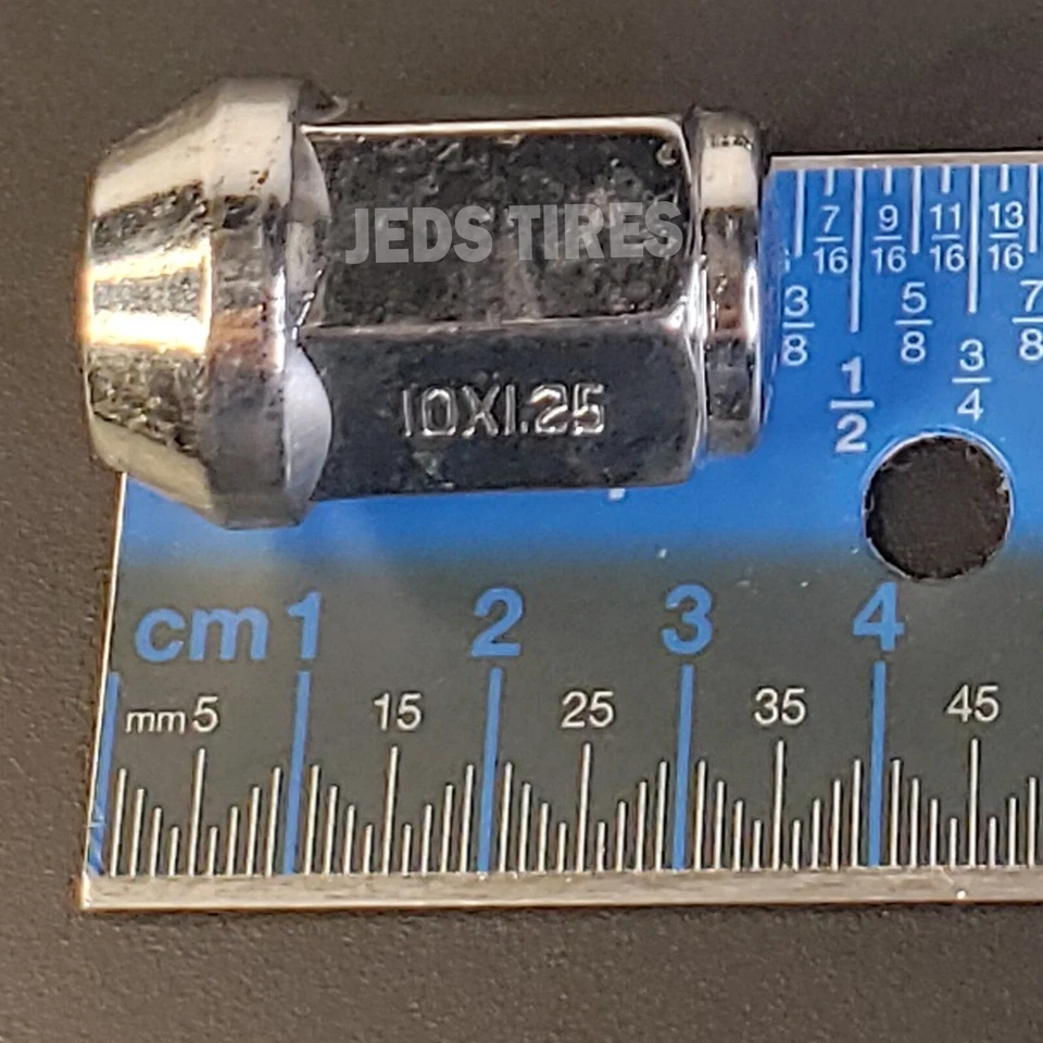 LUG NUT KIT 10x1.25 Chrome some Suzuki King Quad 400 450 500 700 750 - Image 3 of 4