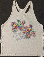 Vtg 90s OP Ocean Pacific Faded Flower Tank Top XL Surf Skate Grunge Quiksilver
