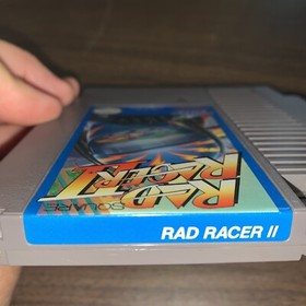 Rad Racer II 2 -- NES Nintendo Original Classic Authentic Game TESTED 