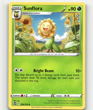 Pokemon Sunflora 6/195 Silver Tempest NM/M