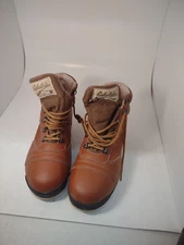 Vintage Cabelas Felt Bottom Ankle Wading Fishing Boots  8 Korea WB88215Lb   1346
