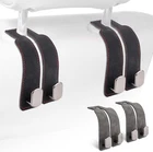 Car Back Seat Organiser Headrest Storage Bag Purse Holder Kids Tablet Hook Coat