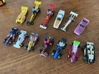 Rare Vintage Hot Wheels And Matchbox Drag racers And Indy Cars Plus Race Boat