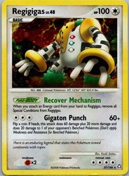Regigigas 37/146 Legends Awakened Holo Rare