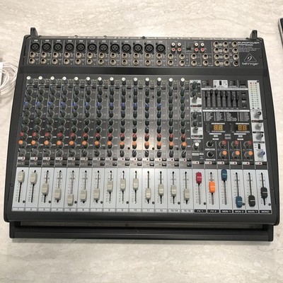 Behringer Europower PMP6000 1600-Watt 20-Channel Powered Mixer