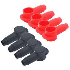 STC10-8 8 Pack Silicone Terminal Covers for Alternator Battery Stud and Power Ju