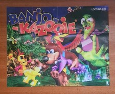 Banjo-Kazooie N64 Poster Official 2018 Lootga...