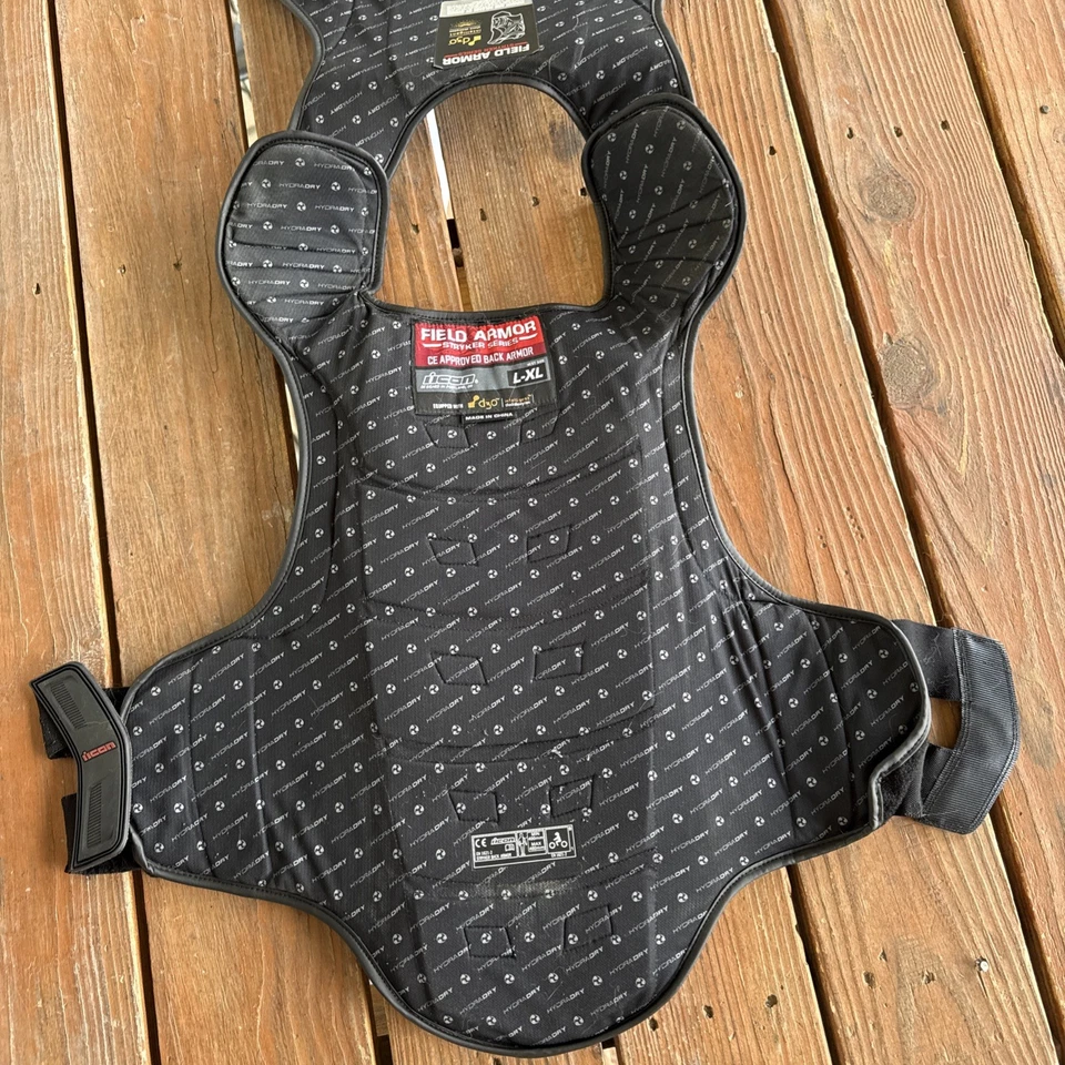 Icon Stryker Field Armor Vest Black - Image 3 of 4