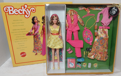 2008 Mattel Barbie Gold Label  Most Mod Party Becky  N5012 *NRFB*