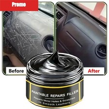 Car Interior Scratch Repair Paste, Leather & Plastic Restorer Wax for Auto