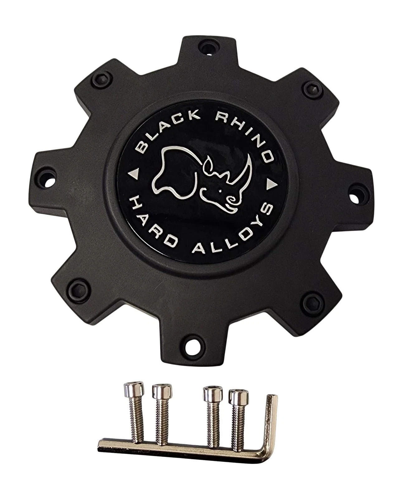Black Rhino Wheels Cap M-874 PCD 8x165 1/170/180 Matte Black Center Cap