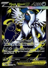 pokemon mega absol ex card XY: Roaring Skies Exclusive promo Absol Pokemon single card. Mega Absol ex from Pokémon