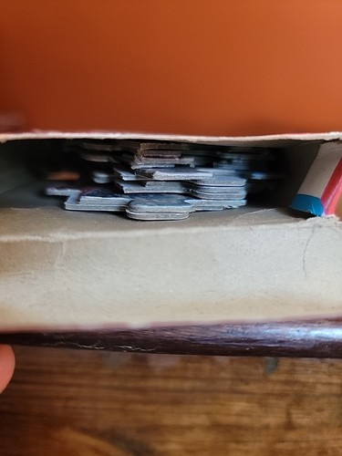 Paar 60er Jahre 20 Stück Mini Puzzle. NOS. Space & Western. Komplett. - Bild 17 von 17