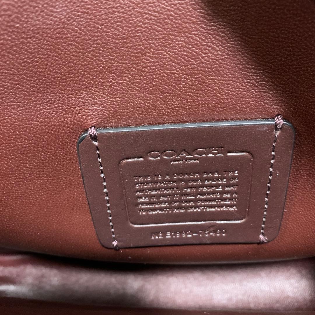 Coach Dreamer Python Pattern 2Way Shoulder Bag Ex… - image 15